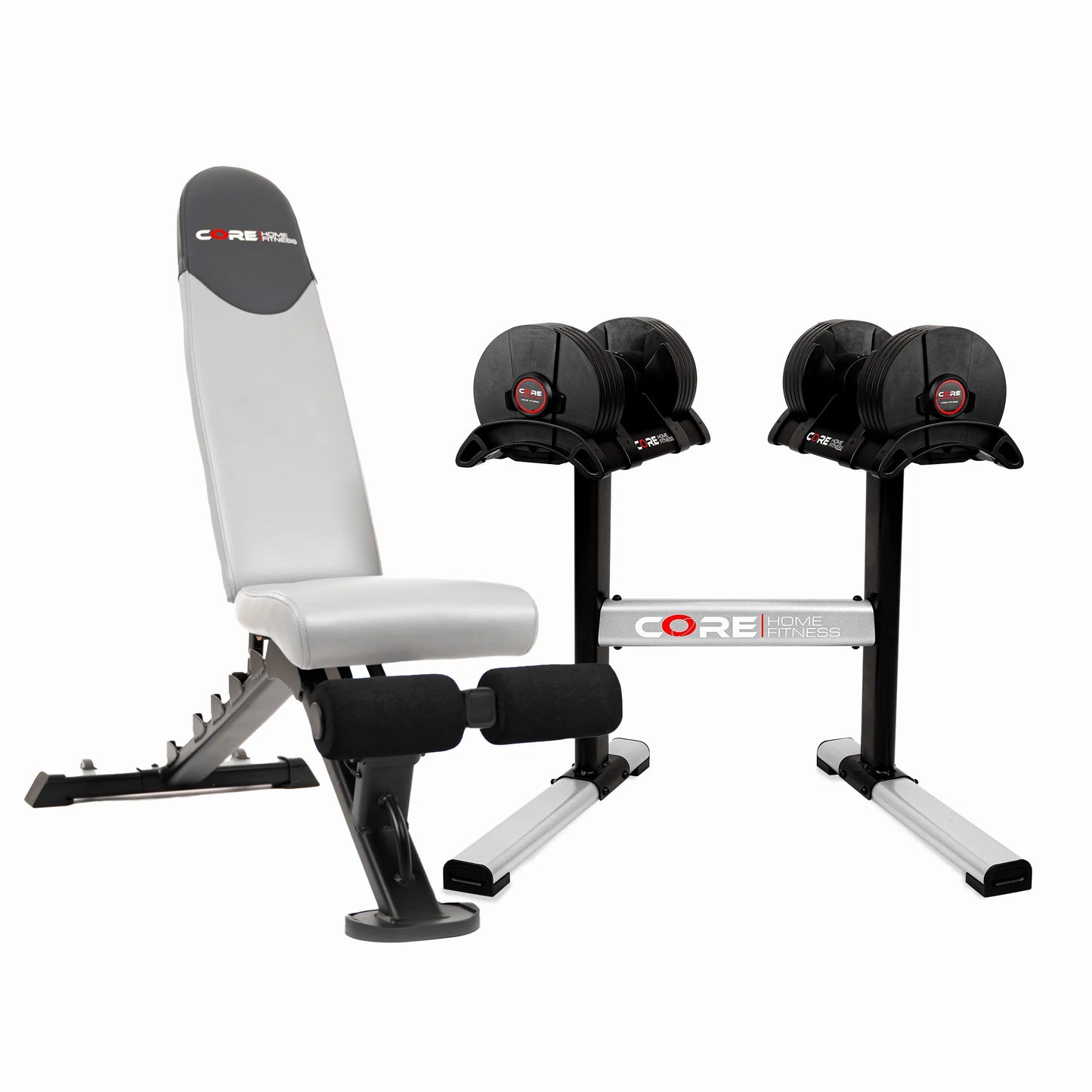 Adjustable Dumbbells W/ Stand & UB200