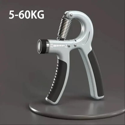 5-60Kg Adjustable Hand Grip Strengthener Hand Grip Trainer with Counter Wrist Forearm and Hand Exerciser for Muscle Building